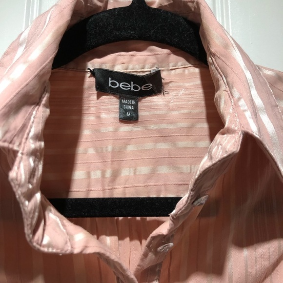 Bebe corset style button down top - Picture 2 of 9